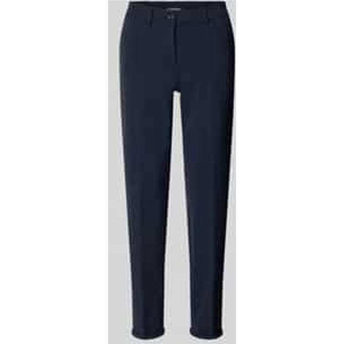 Stoffen broek met vaste omslag, model 'RENIRA' Model 'RENIRA'