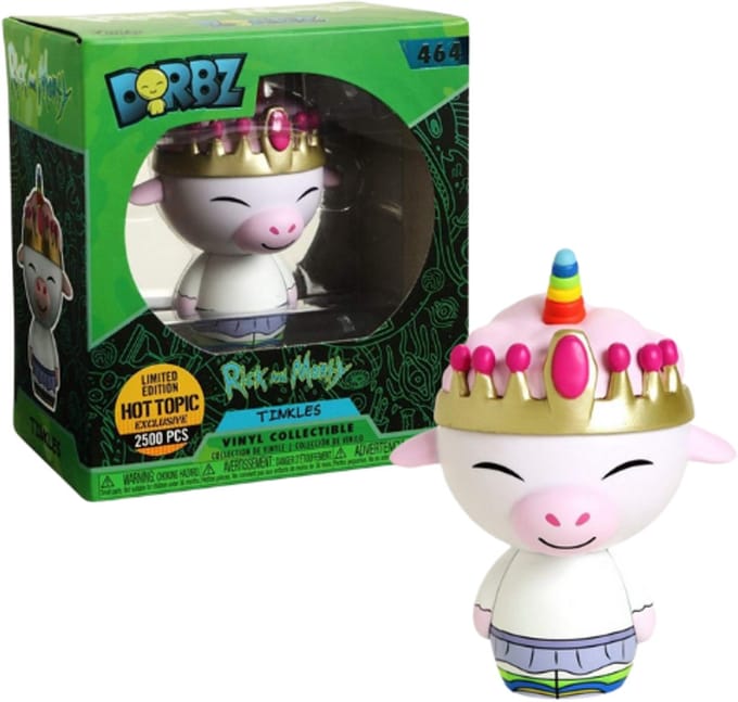 Funko Dorbz: Rick and Morty - Tinkles #464 (Hot Topic Exclusive 2500 pcs)