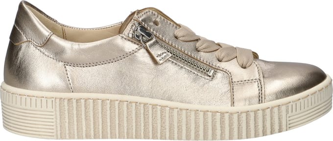 Gabor Best Fitting dames sneaker - Goud