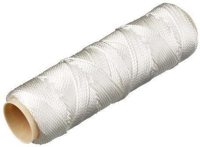 Wovar Metselkoord 50 m x 1 mm Wit | Per Rol