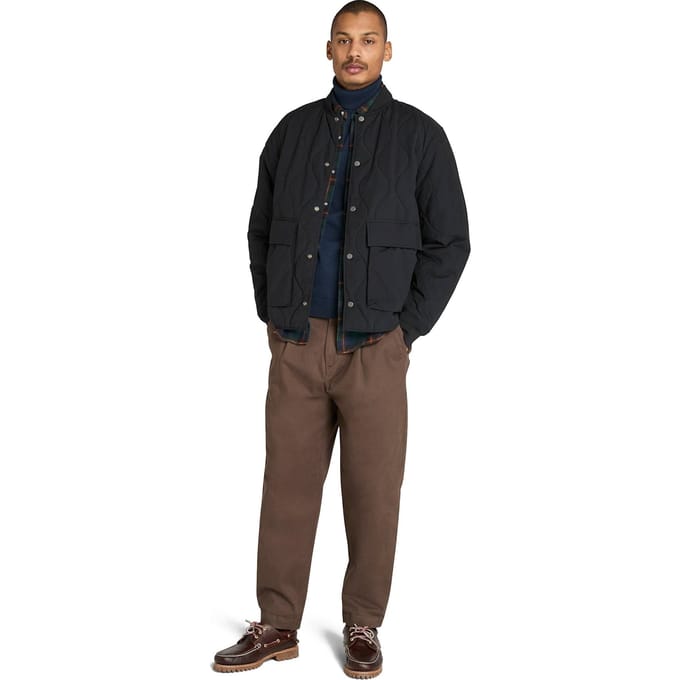 Timberland Quilted Jacket Black Taglia: M | Bomber Outlet | Uomo | Nero