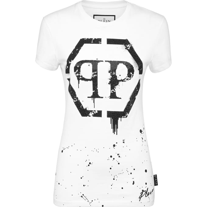 T-Shirt Ronde Hals Hexagon