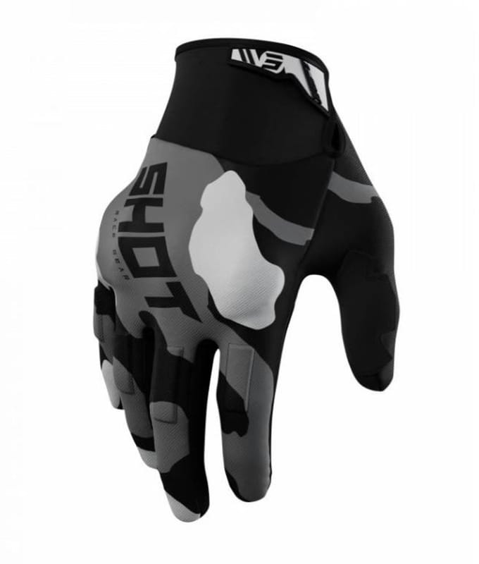 SHOT Drift Camo Grijs - Handschoen