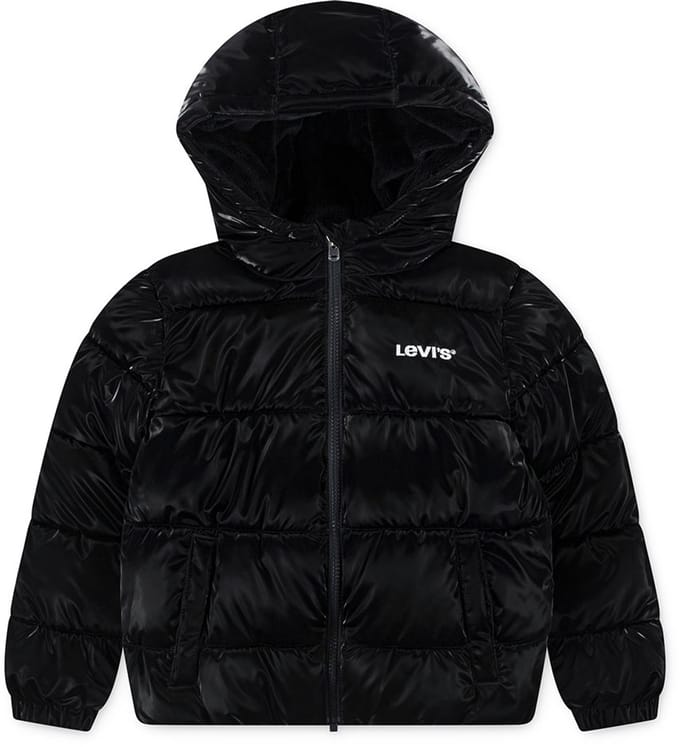 Levi´s ® Kids Shiny Jas Zwart 4 Years Meisje