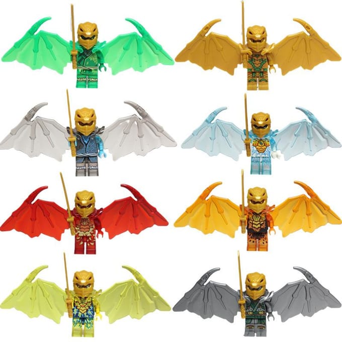 Bouwsteen Minifiguren Bouwsteen Duurzame Minifiguren Blindzakje Assemblage Bouwsteen Kinders Educatief Speelgoed Cadeaus green