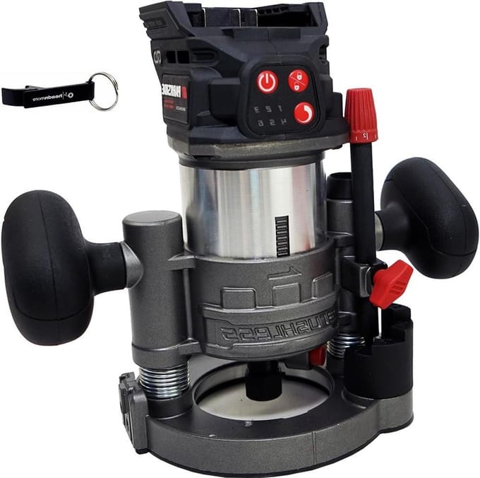 Accu Multifrees - Handfrees - Precisie Frezen - Borstelloze Motor - ca. 21 cm - Zwart