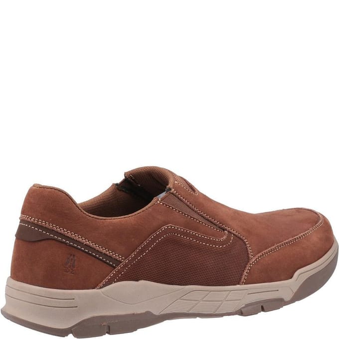 Hush Puppies Leren herenschoenen Fletcher (Tan)