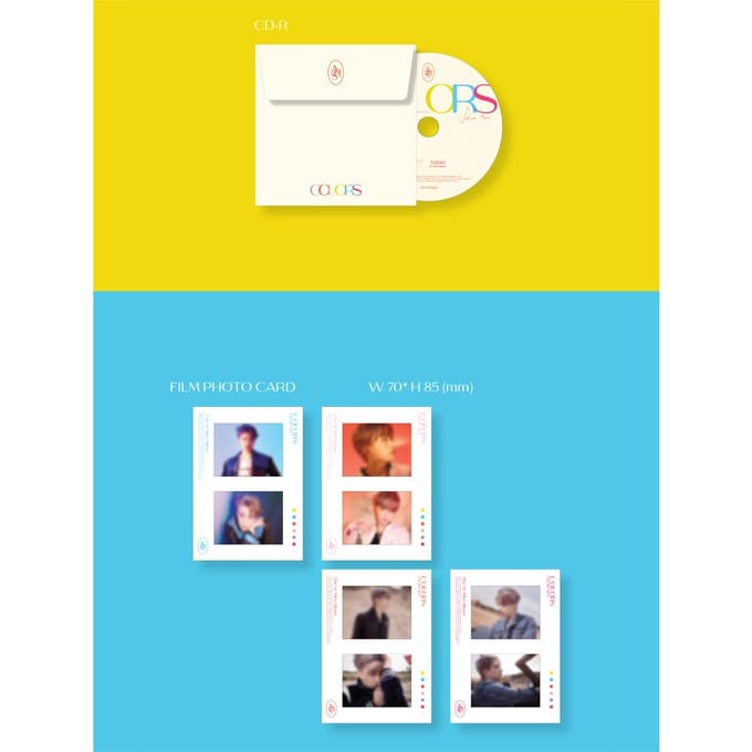 JEUNE JAE(GOT7) COULEURS du 1er Mini Album d'Ars Random ver. gray