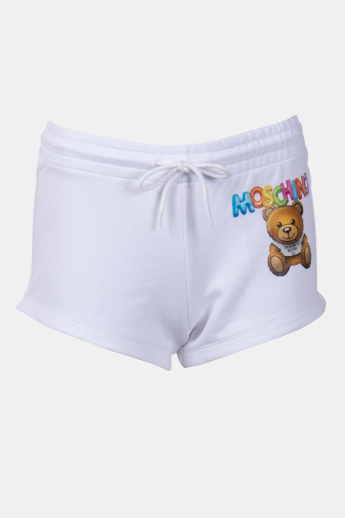 Moschino Pants White Maat: 40 | Korte Broeken Outlet | Dames | Wit