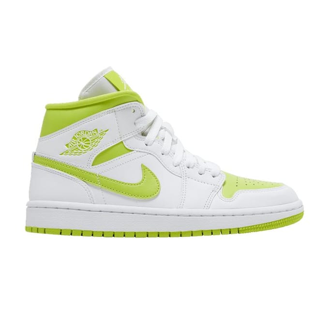 Air Jordan 1 Mid 'White Lime' pour Femme 43 white