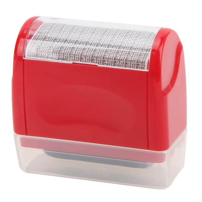 Vertrouwelijk Stempel Gevoelig voor Licht Roller Afneembaar Raam Kleine Behuizing Identiteitsbescherming Roller L Size