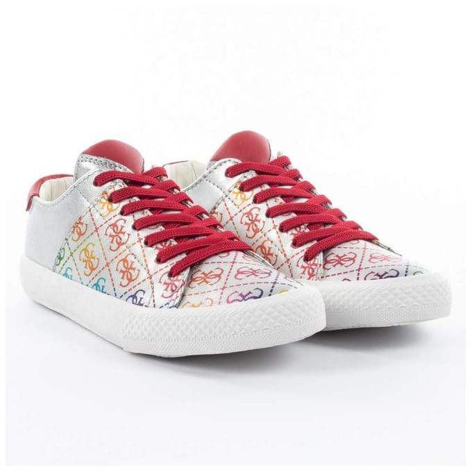 Guess damessneakers met meerdere logo's