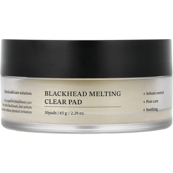 [SUNGBOON EDITOR] Blackhead Smeltende Clear Pad (30 Vel / 65g x 2 STuks Set) black