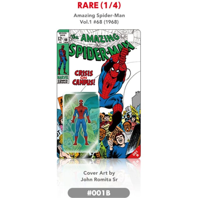 Hot-Toys-Pocket Cover Marvel 001B Spider-Man