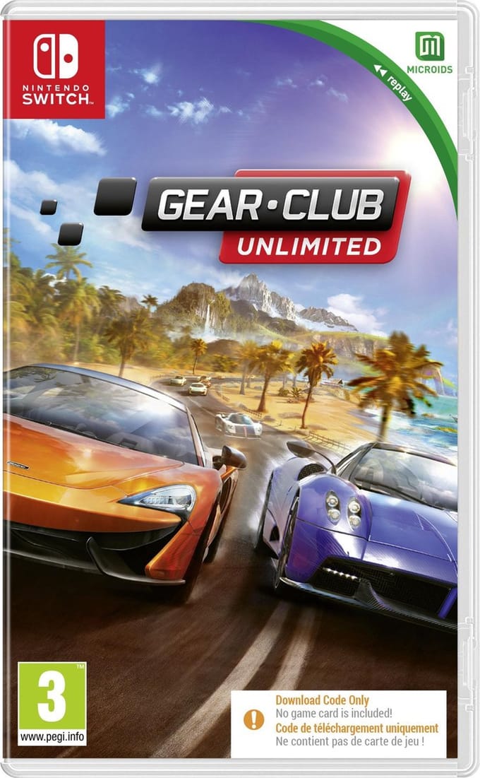 Gear.Club Unlimited (Code in A Box) - Nintendo Switch - Racing