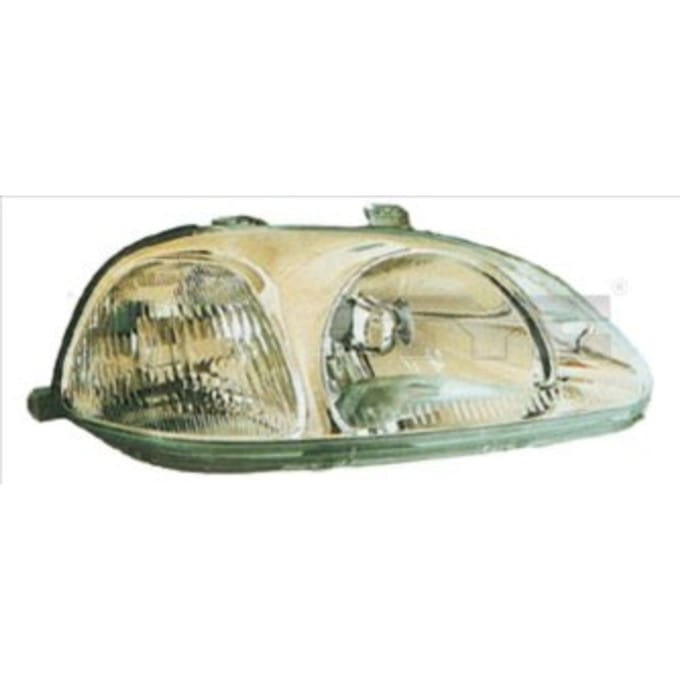 Koplampen TYC 20-3184-01-2, links