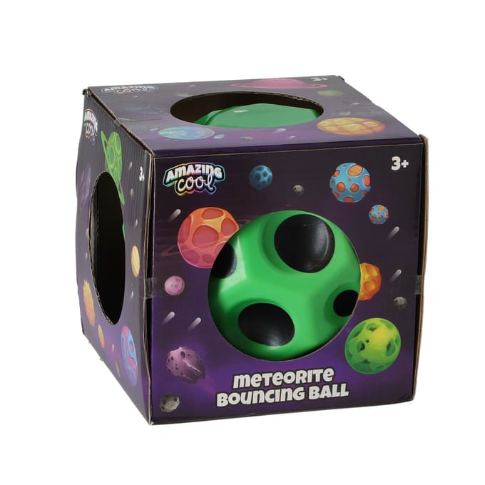 Amazing Cool stuiterbal 20 cm 2 kleuren assorti