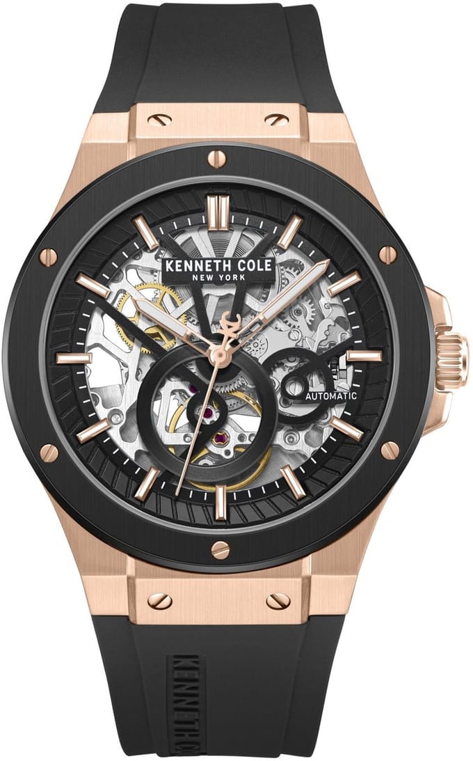 Automatisch horloge Automatic Silicon Round