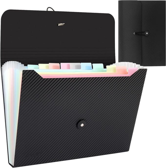 Dailygoody - Uitbreidende bestandsmap - Documentorganizer - 13 zakken
