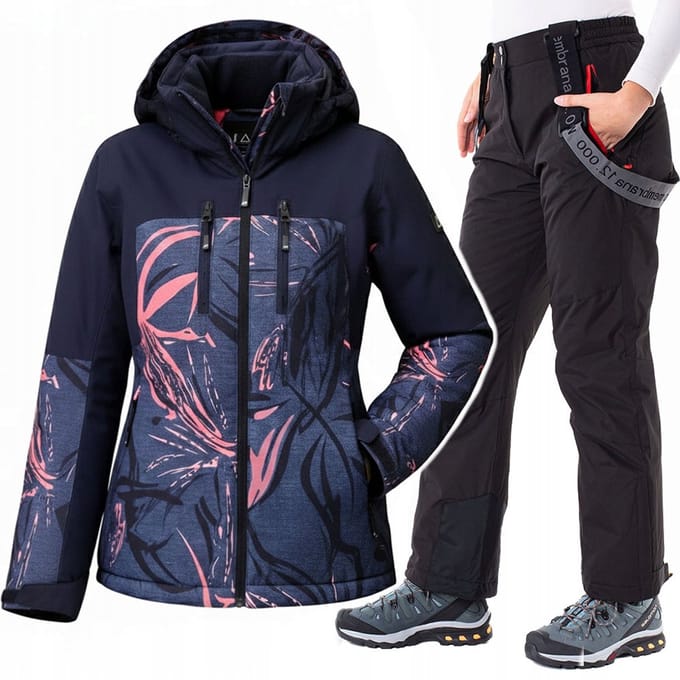 SOPRATO – Aquatech 8000 Serie – Dames Ski- en Snowboardset – Waterdicht – Ademend