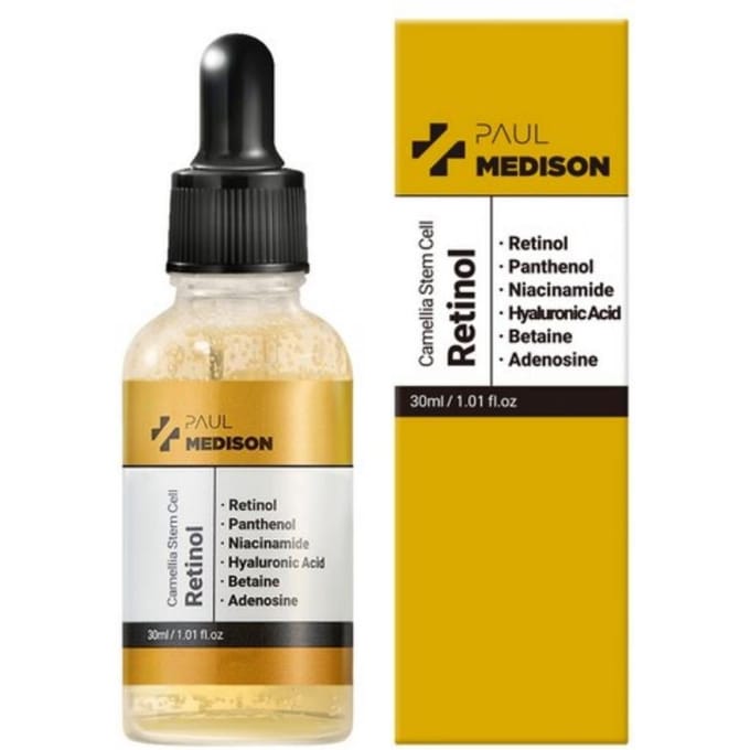 Paul Medison Camellia Stengel Cel Retinol Ampul 30ml/60ml 30ml X 2 black