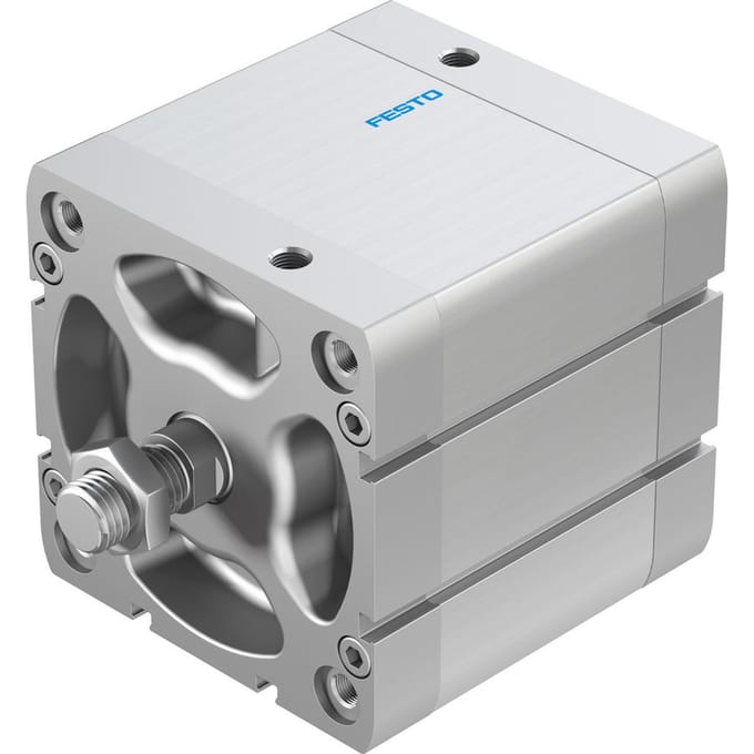 Festo Compacte Cilinder 100mm Boring 50mm Slag ISO 21287 Dubbelwerkend - 536380 - P2BQA