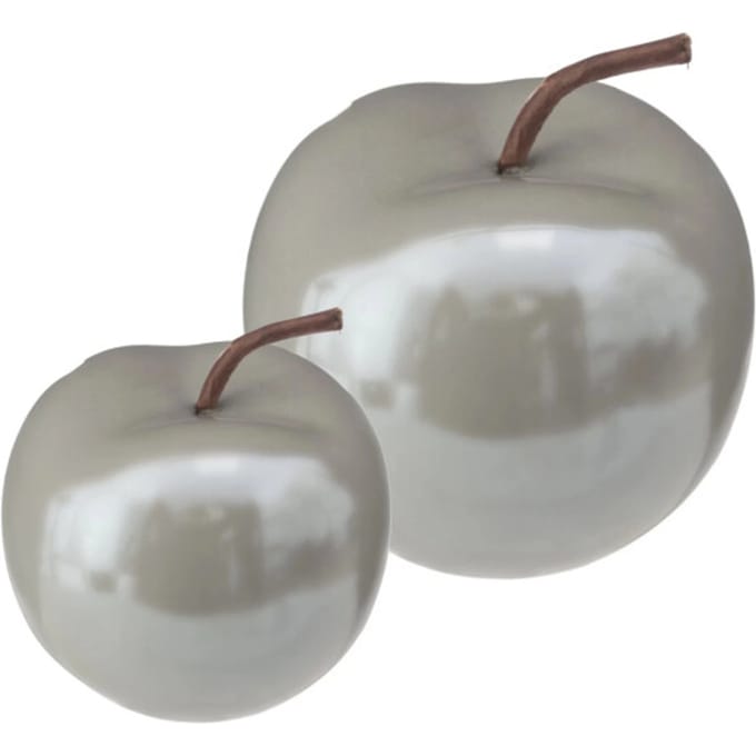 Casa di Elturo Set van 2 deco object appel – Ø11 cm – Ø7 cm