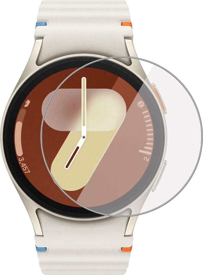 Screenprotector geschikt voor Samsung Galaxy Watch 7 40mm - Folie Screen Protector