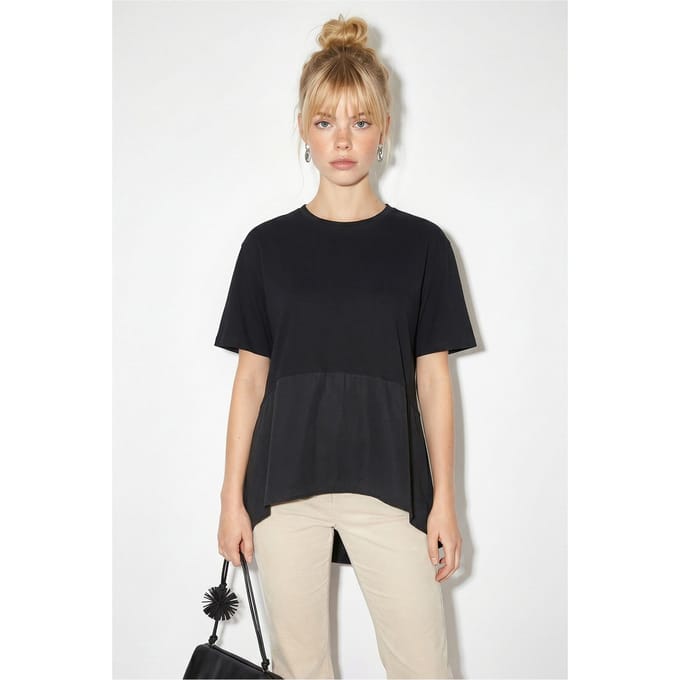 Oversized Col T-shirt