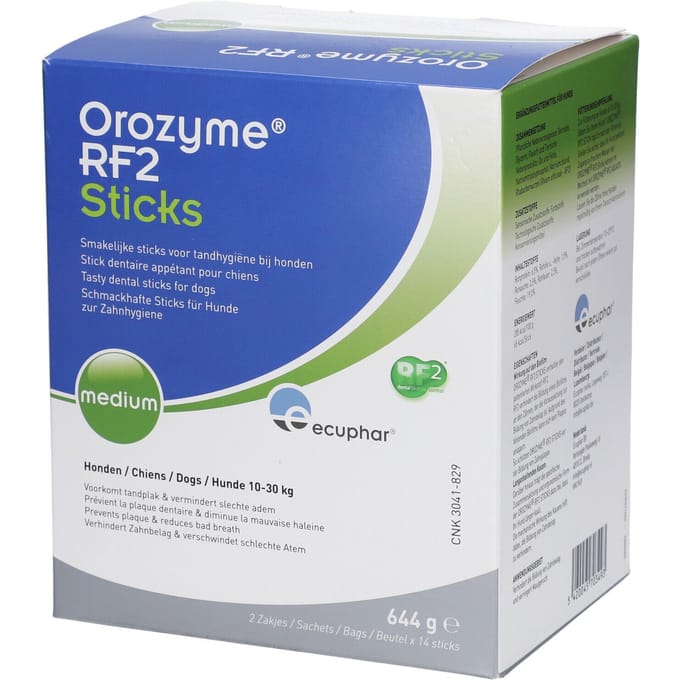 Orozyme Rf2 Sticks Medium 10-30 Kg 28 Stroken