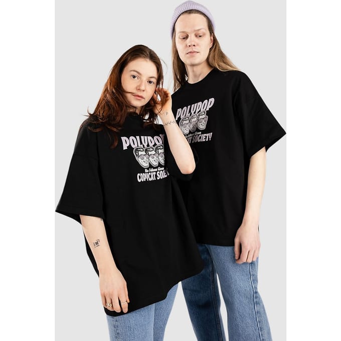Polypop Copycat Society T-Shirt blauw