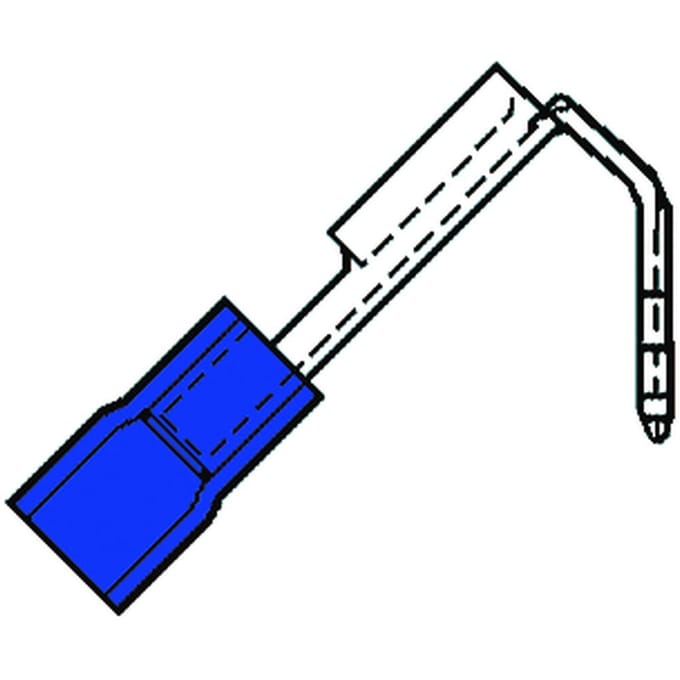 Geïsoleerde Vrouwelijke Spade Connector 6.3x0.8mm SuperPidg - 152100 [100 Stukken]