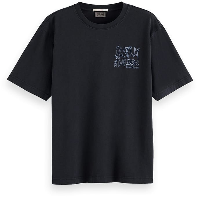 Scotch & Soda Washed Artwork Loose T-Shirt