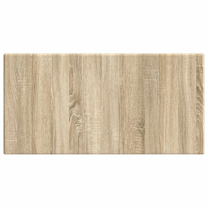 vidaXL - Wandgemonteerd - Hoofdbord - BREDA - Sonoma - Eiken - Bewerkt - hout