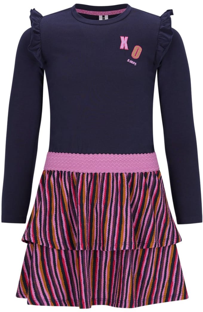 B.Nosy Y508-5821 Meisjes Jurk - Maat 122-128