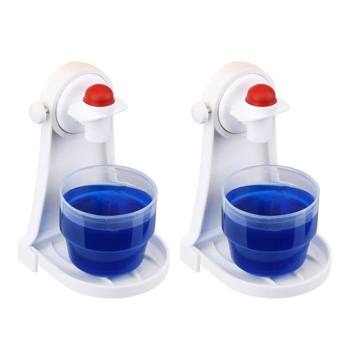 2 Stuks Wasmiddelbekerhouder Anti-druppel Bekerhouder Universele Wasmiddel Druppelvanger Wasmiddeldispenser