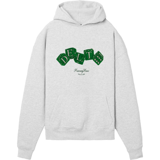 Burocs Dice Hoody Grijs