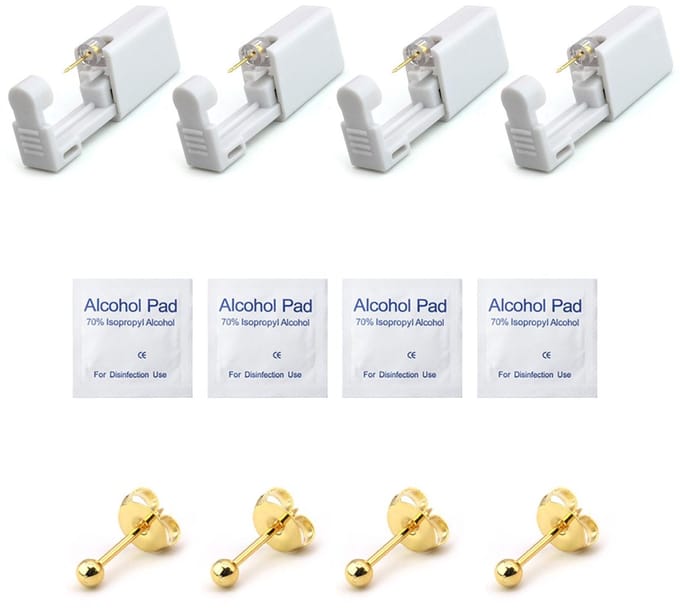 Allecto - Oorpiercingset - Pistool voor oorpiercings - Veilig en
