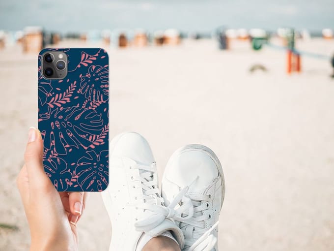 Apple iPhone 11 Pro Max TPU Case Palm Leaves