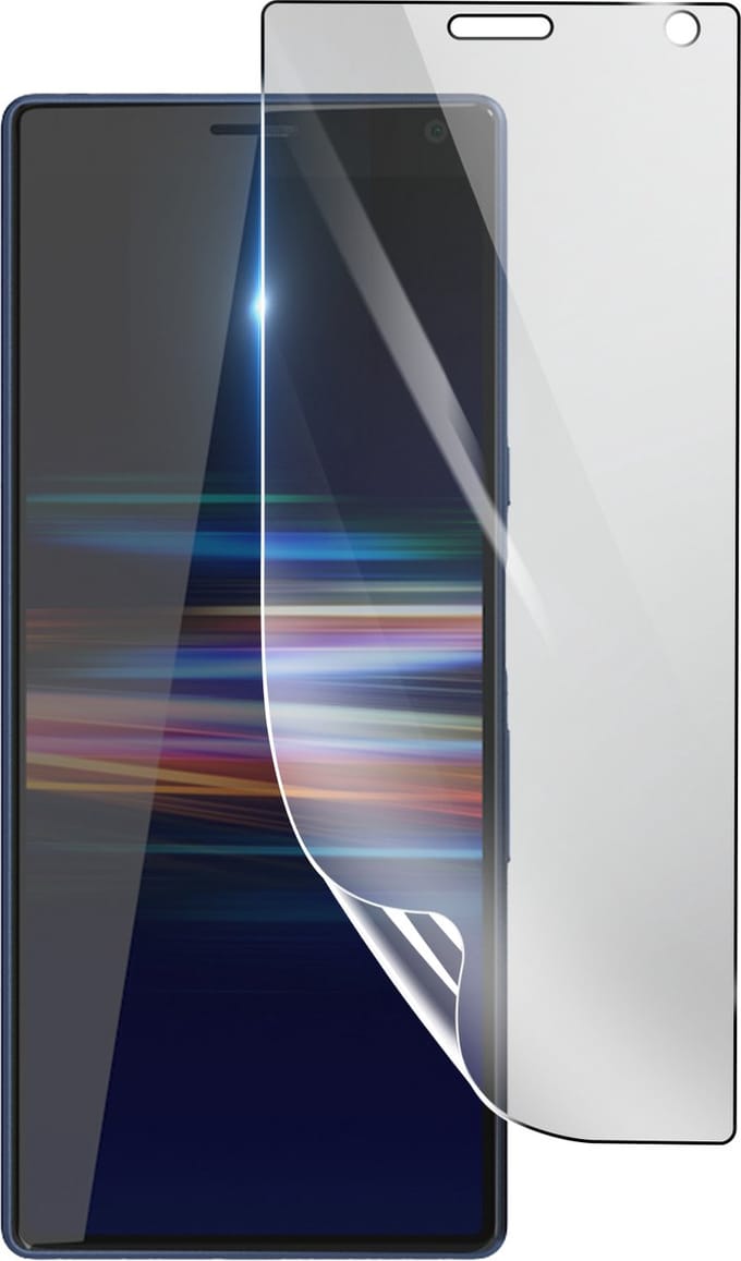 3mk, Geschikt voor Sony Xperia 10 Plus, Schokbestendige Hydrogel Screenprotector, Transparant