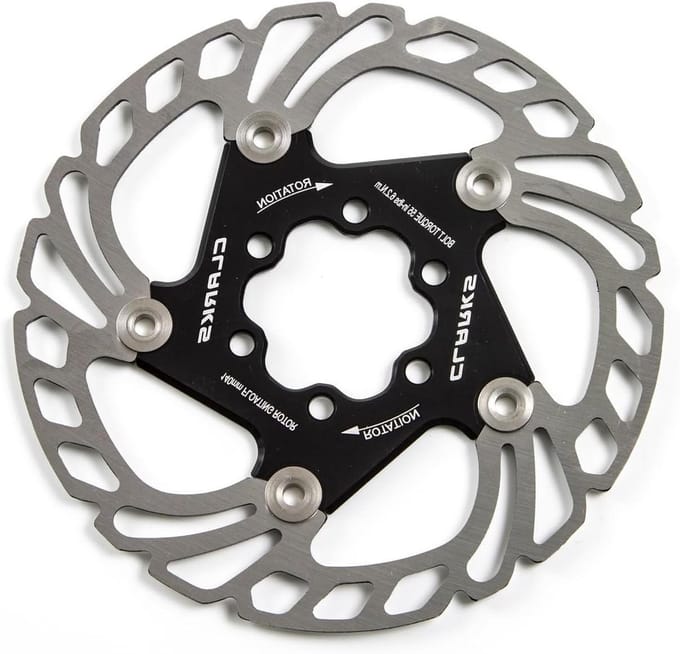 Schijfrem Rotor - Fiets Rotor - Fietsen - Drijvend Ontwerp - 160 mm - Zwart