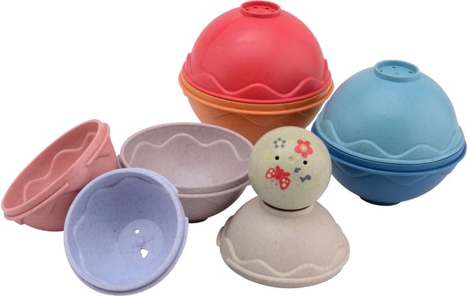 Johntoy Happy World Bio Stacking Balls