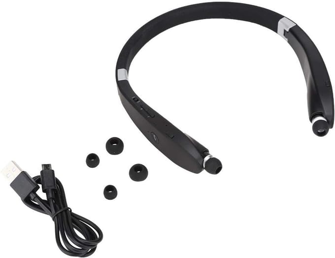 Draadloze Bluetooth-hoofdtelefoon met Microfoon en Ruisonderdrukking - Opvouwbaar en Comfortabel