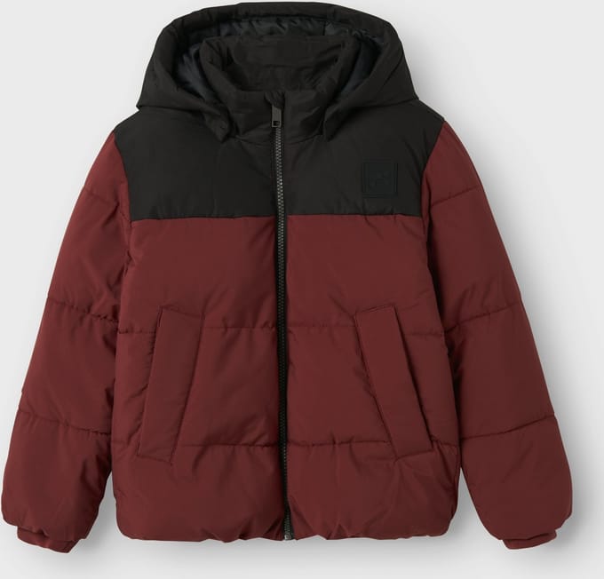 Name it winter winterjas jongens - rood - puffer - NkmMorning