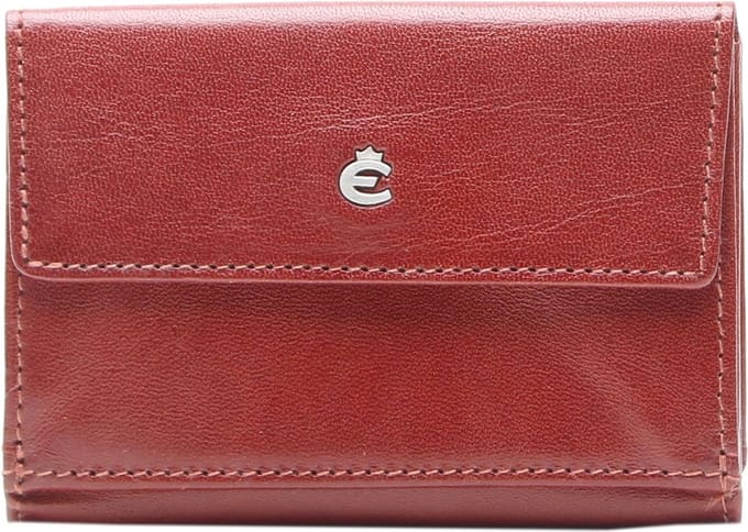 Esquire Leren Portemonnee Toscana Lady Wallet Brown Bruine