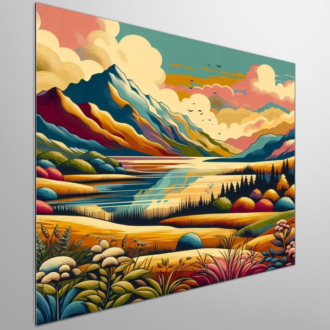 Kunstprint | Wanddecoratie | Dibond | 50 × 50 cm