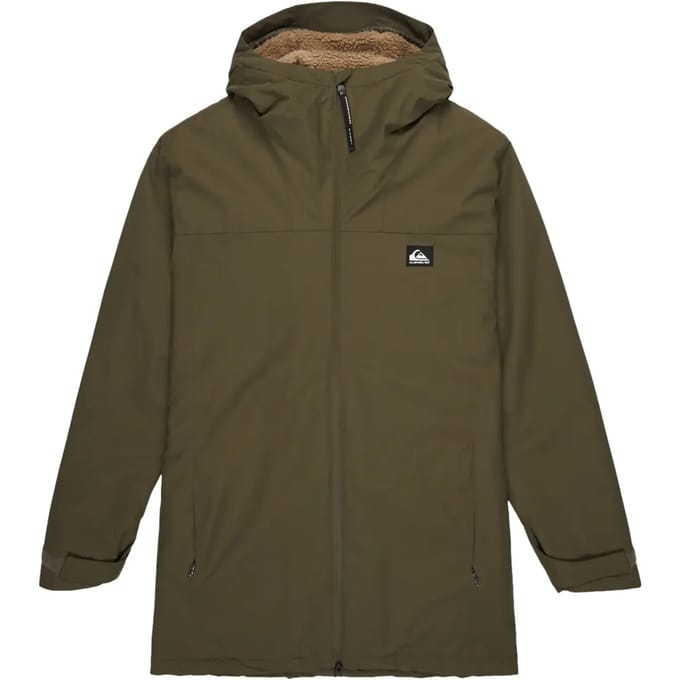 Quiksilver Overcast 3k Parka Groen M Man