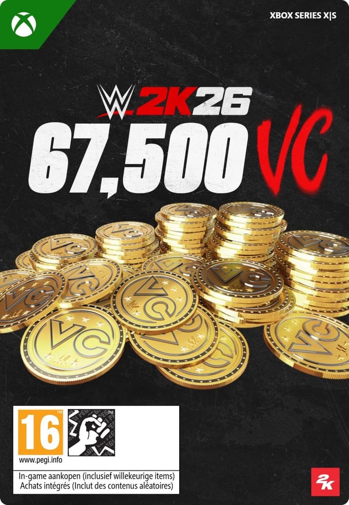 WWE 2K26: 67,500 Virtual Currency Pack - Xbox Series X|S Download - Currency