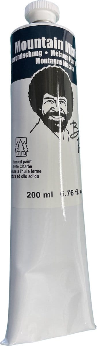 Bob Ross Mountain Mixt Olieverf - Multicolour Verf - Tube 200ml
