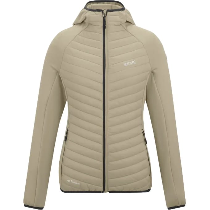 Dames Andreson Stretch Waterafstotende Hybride Jas met Baffle-afwerking